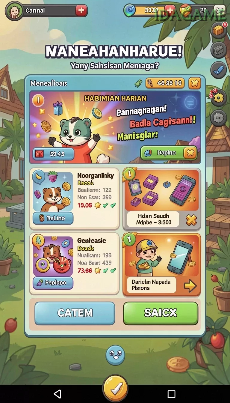 Cuplikan layar DINGDONGTOGEL — pengaturan akun