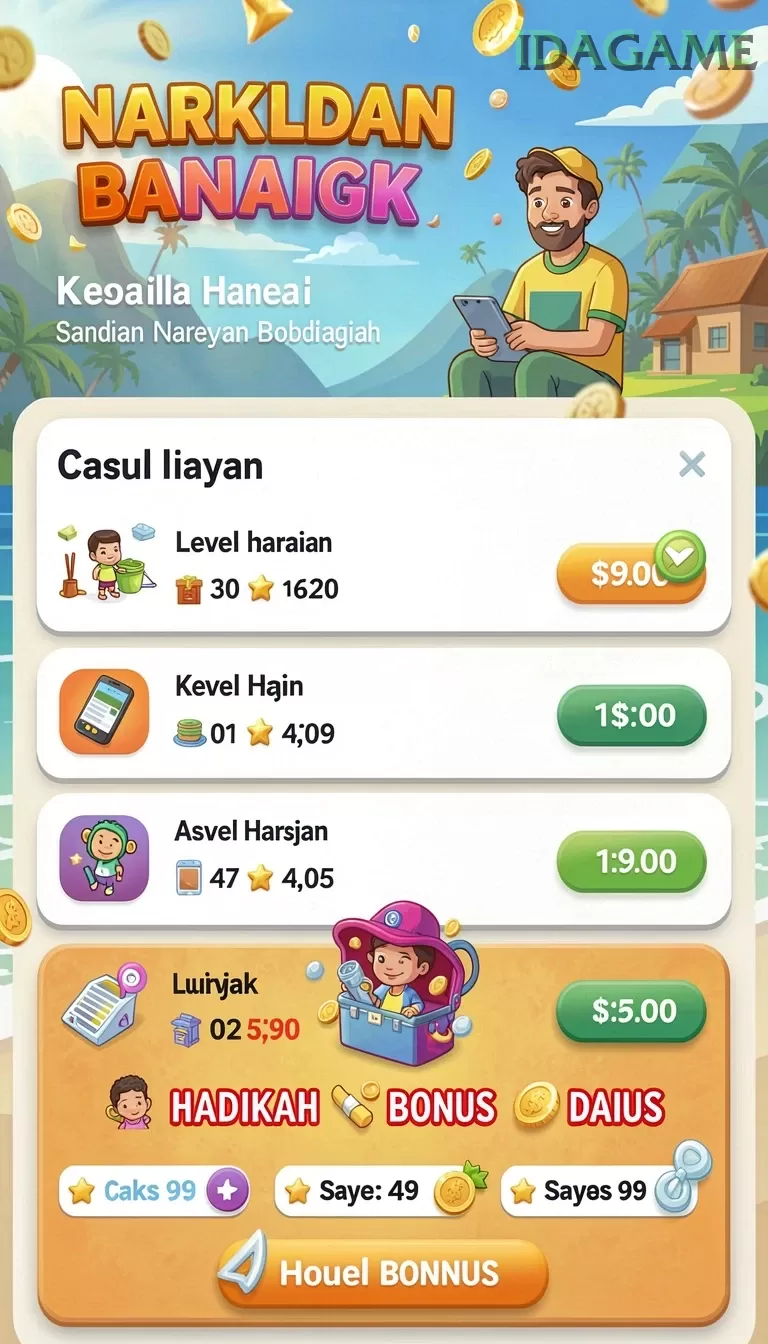 Cuplikan layar GN777 — pengaturan akun